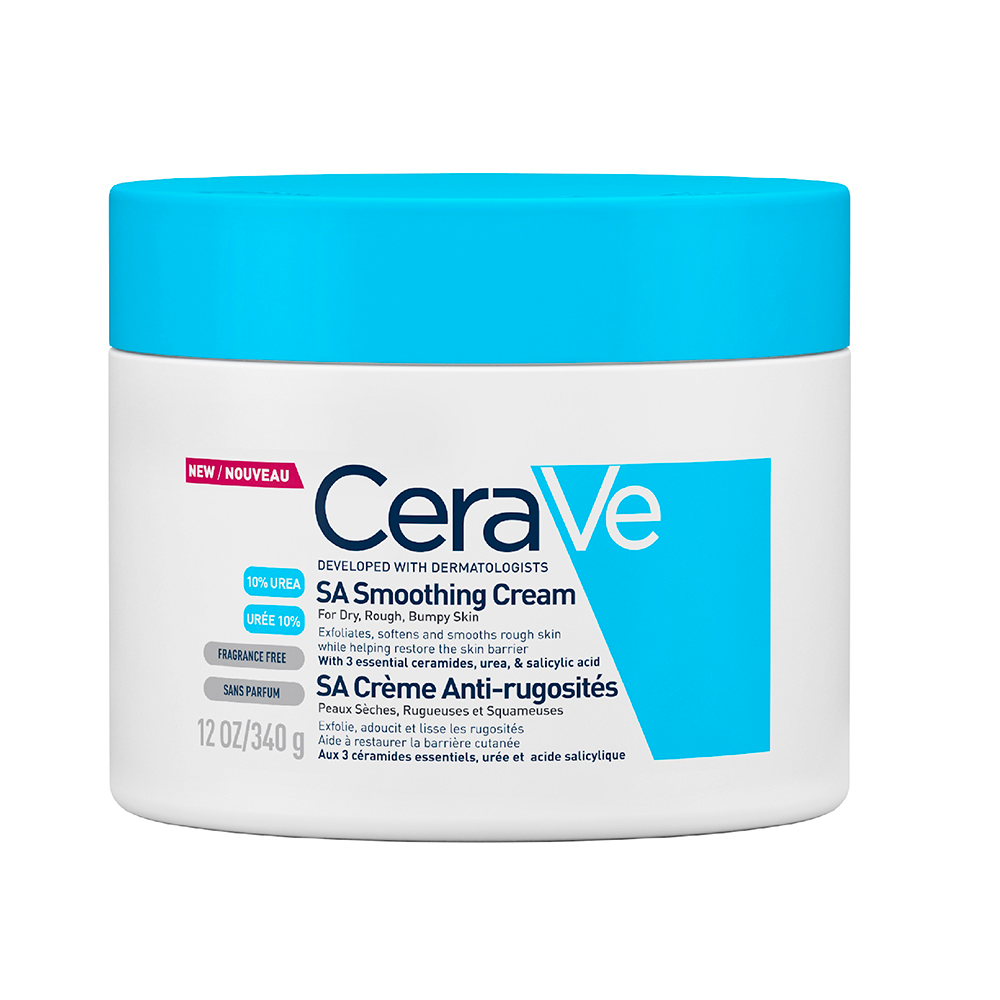 Creme Anti-rugosites 10% D'uree Et Acide Salicylique 340g Body SA Peaux Seches Cerave