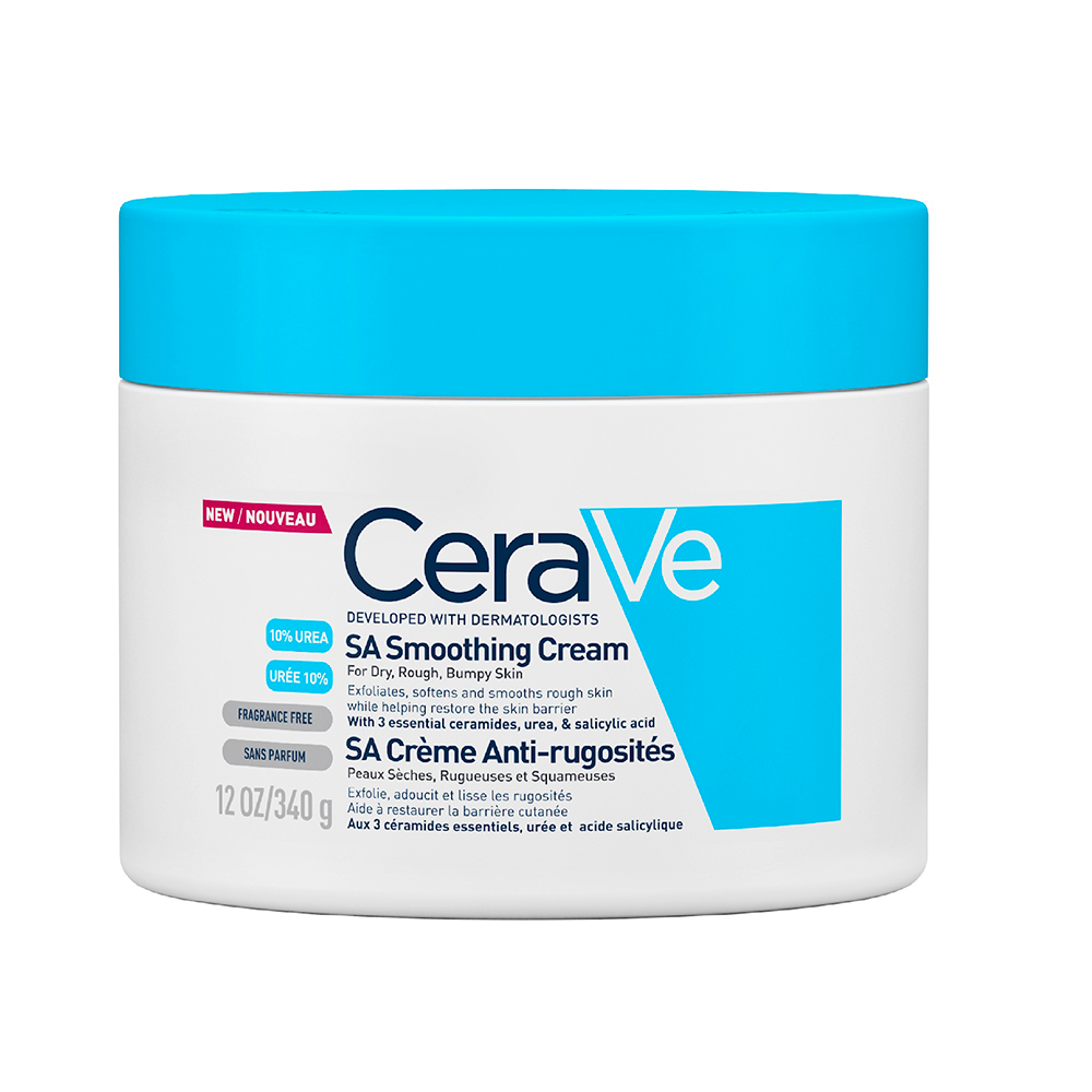 Cerave Body SA Creme Anti-rugosites 10% D'uree Et Acide Salicylique Peaux Seches 340g