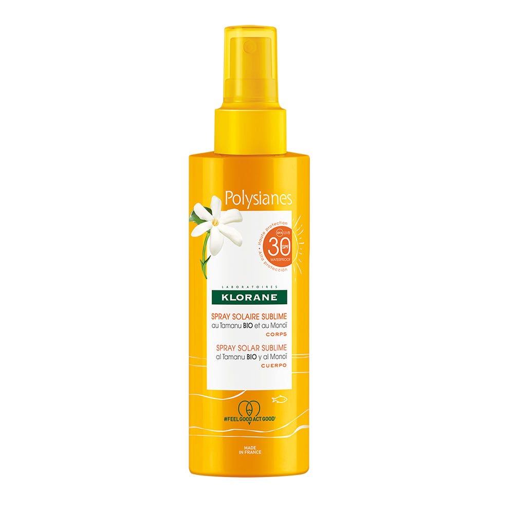 Spray Solaire Sublime Spf30 200ml Polysianes Klorane