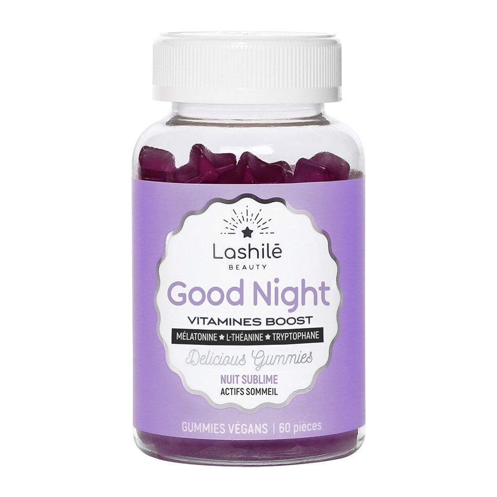 Good Night 60 gummies Vitamines Boost Lashilé Beauty