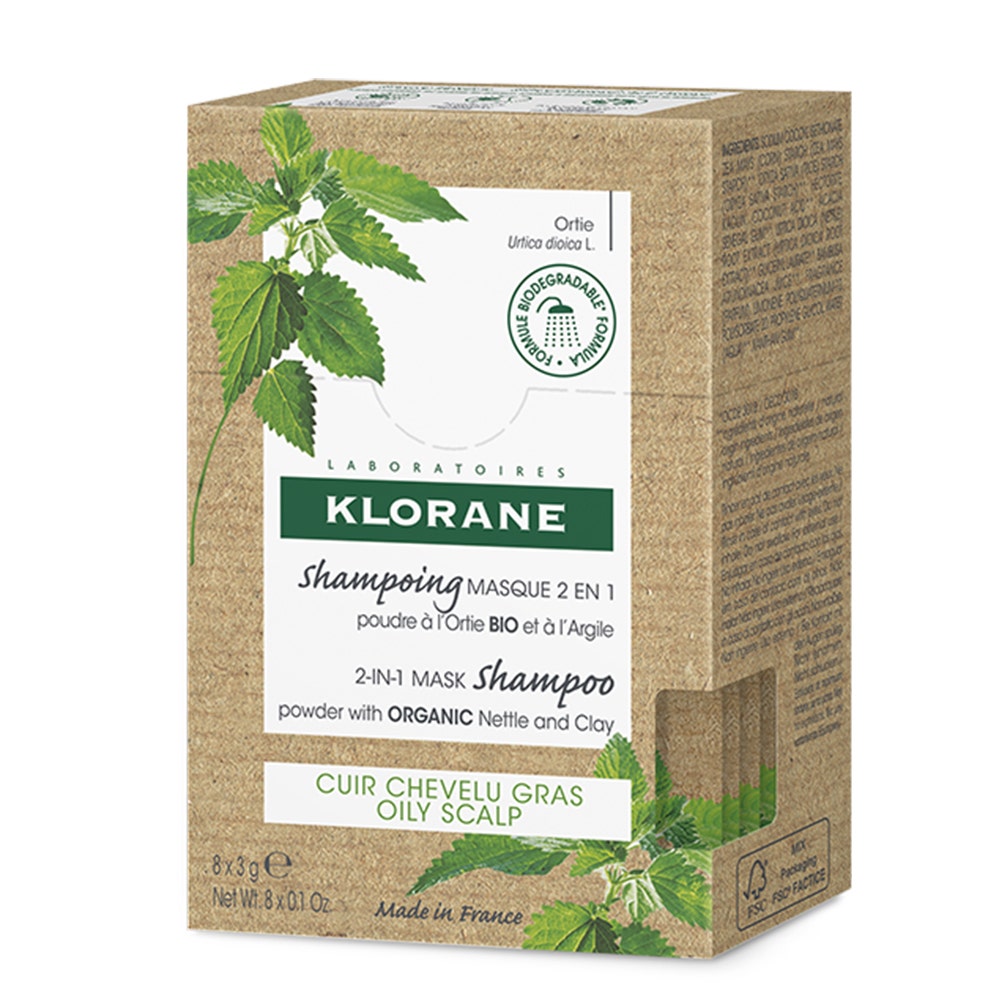 Klorane Ortie Shampooing Masque 2en1 8x3gr