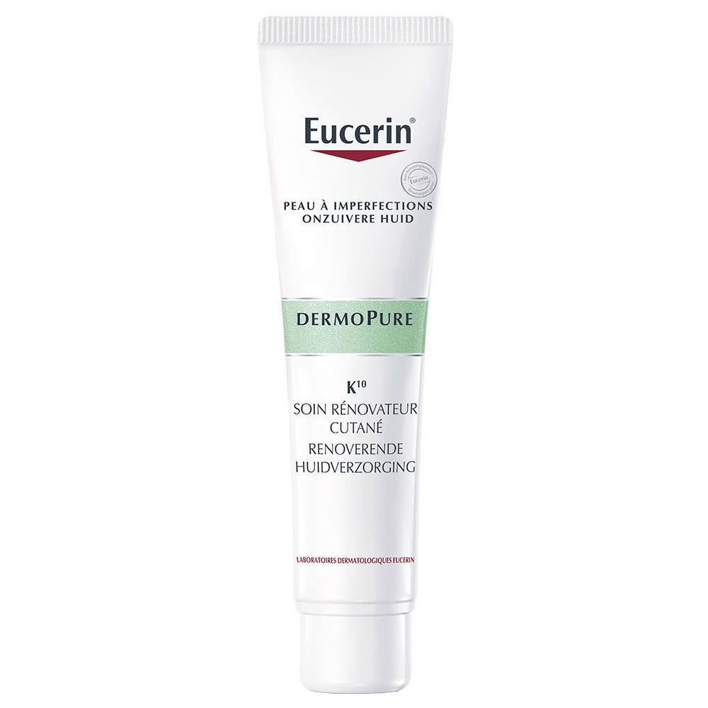K10 Soin Renovateur Cutane Peaux A Imperfections 40ml Dermopure Eucerin