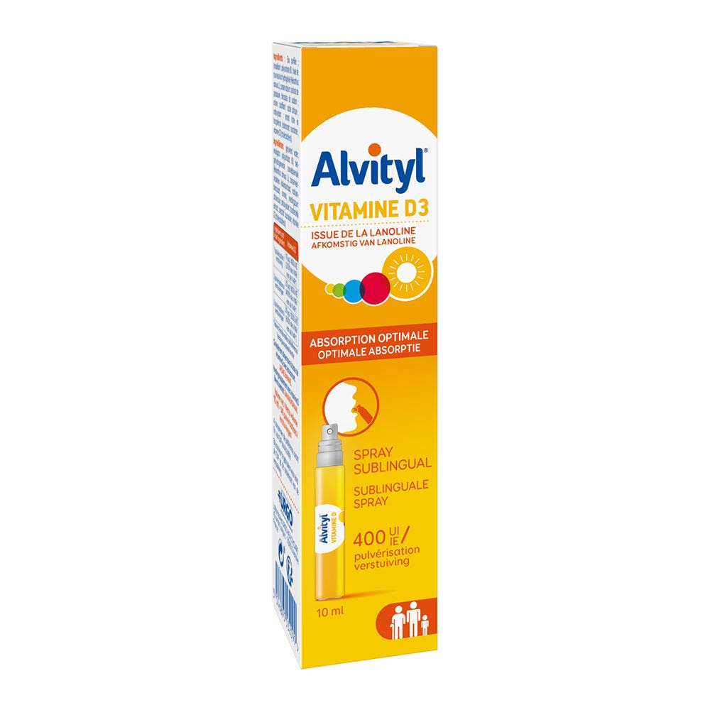 Spray Vitamine D3 10ml Alvityl