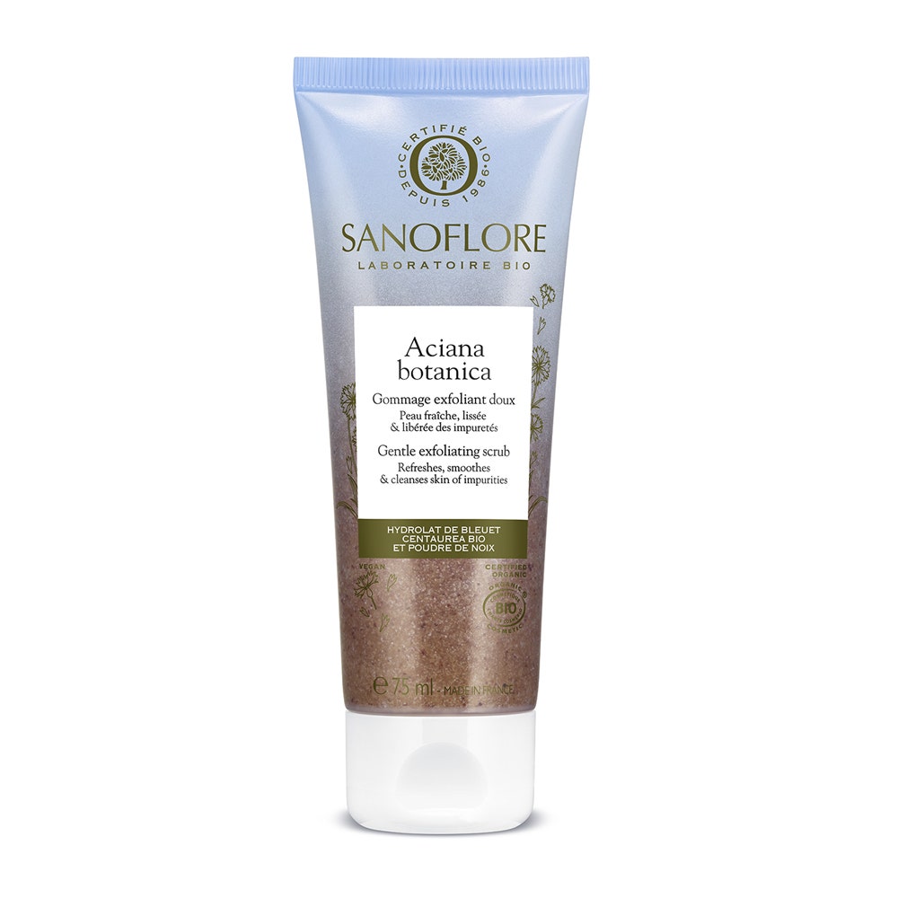 Grains De Gommage Bio 75ml Aciana Botanica Sanoflore