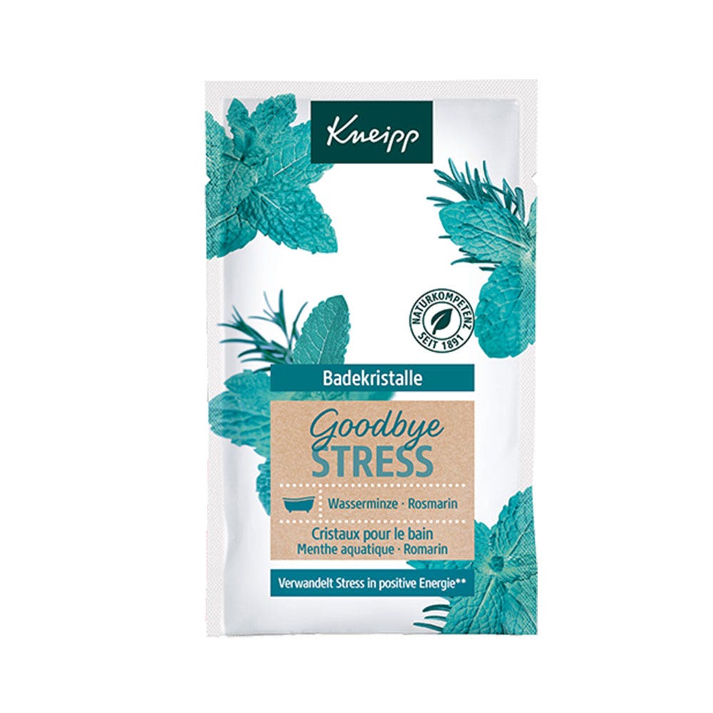 Sels de Bain 60g GoodbyeStress Menthe Aquatique et Romarin Kneipp