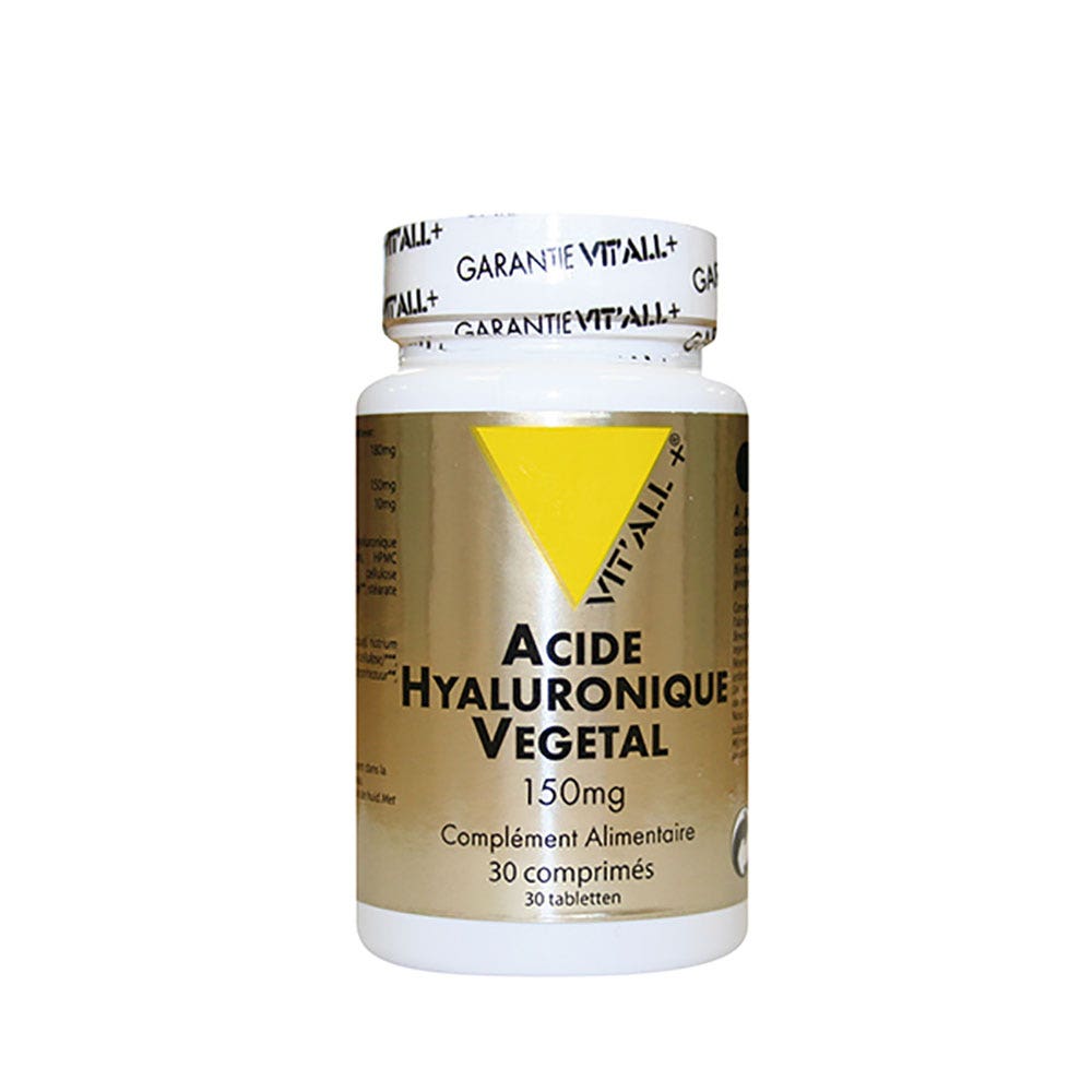 Vit'All+ Acide Hyaluronique Vegetal 120mg 30 Comprimés