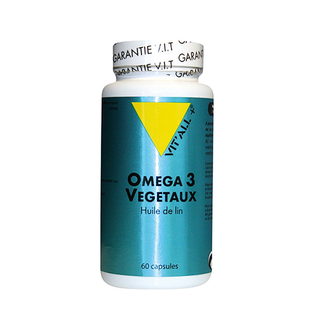 Omega 3 Vegetaux 60 Capsules Vit'All+