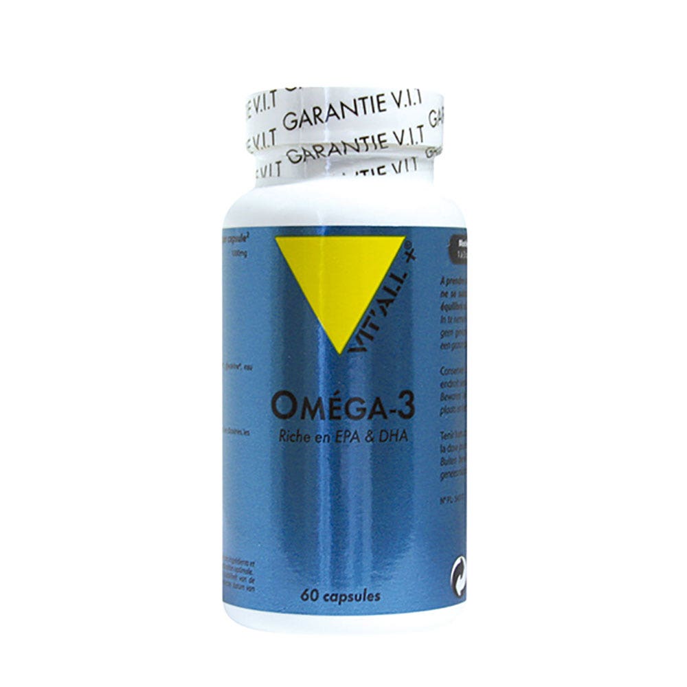 Omega-3 60 Capsules Vit'All+