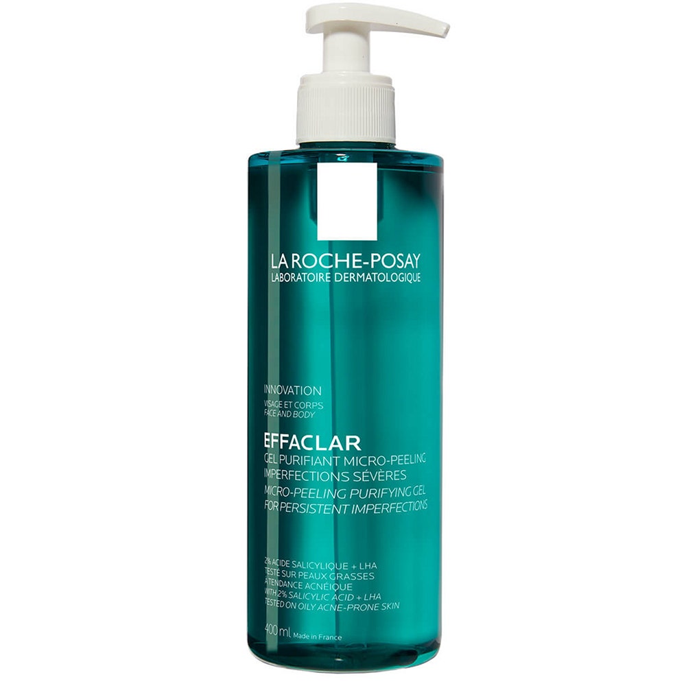 Gel nettoyant anti-imperfections à l’acide salicylique 400ml Effaclar La Roche-Posay