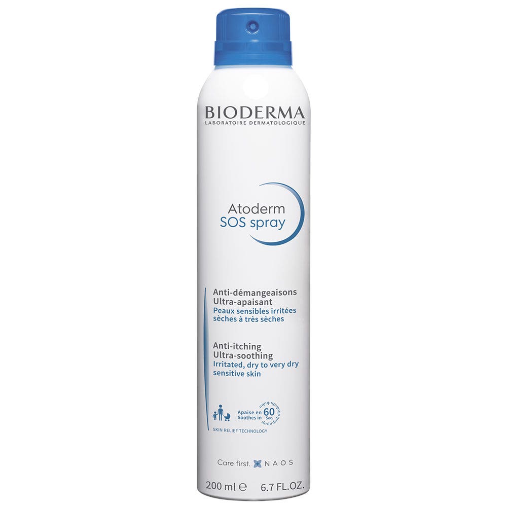 Bioderma Atoderm Spray anti-démangeaison Peaux très sèches à tendance à l’eczéma atopique 200ml