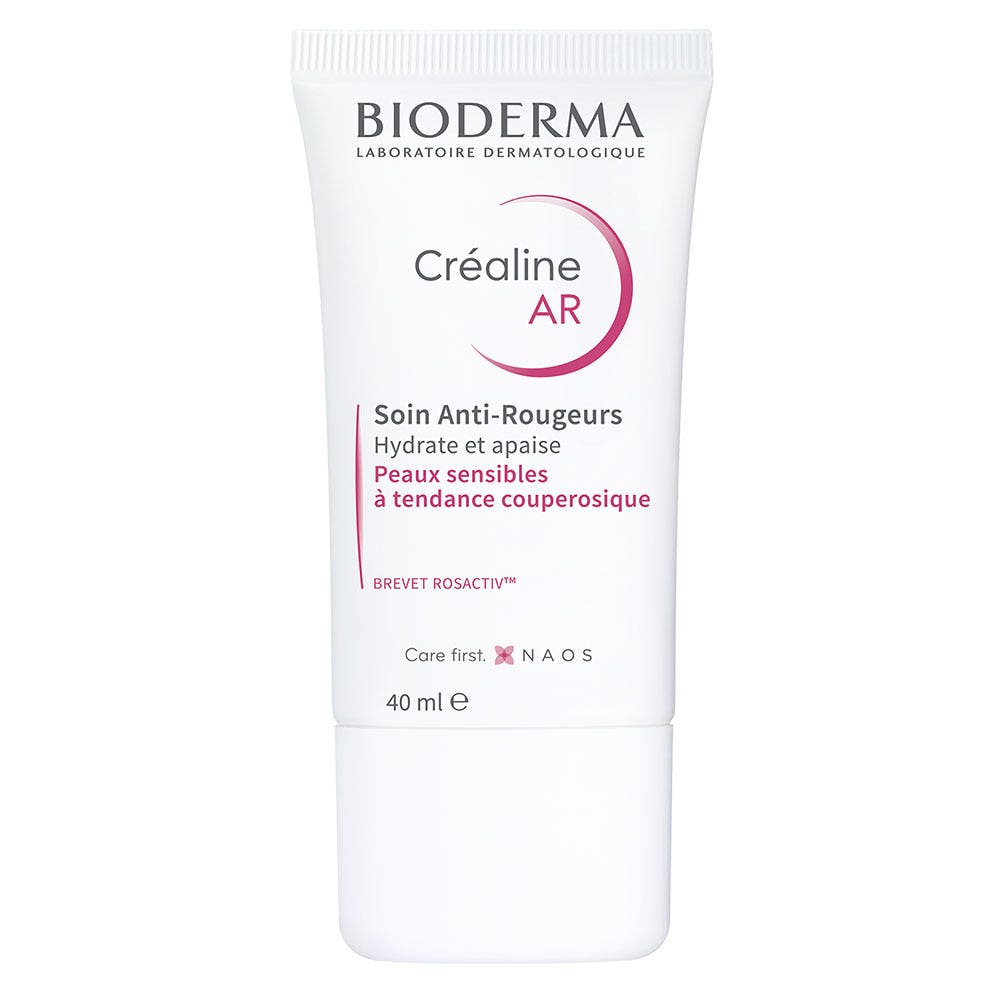 Crème hydratante anti-rougeurs 40ml Crealine Peaux sensibles Bioderma