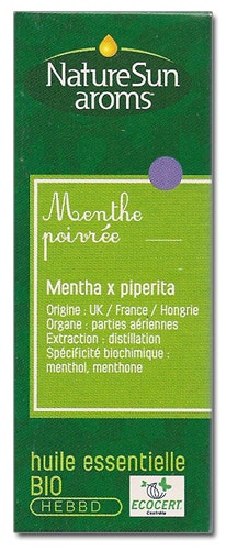 Naturesun Aroms Huile Essentielle De Menthe Poivree 30ml