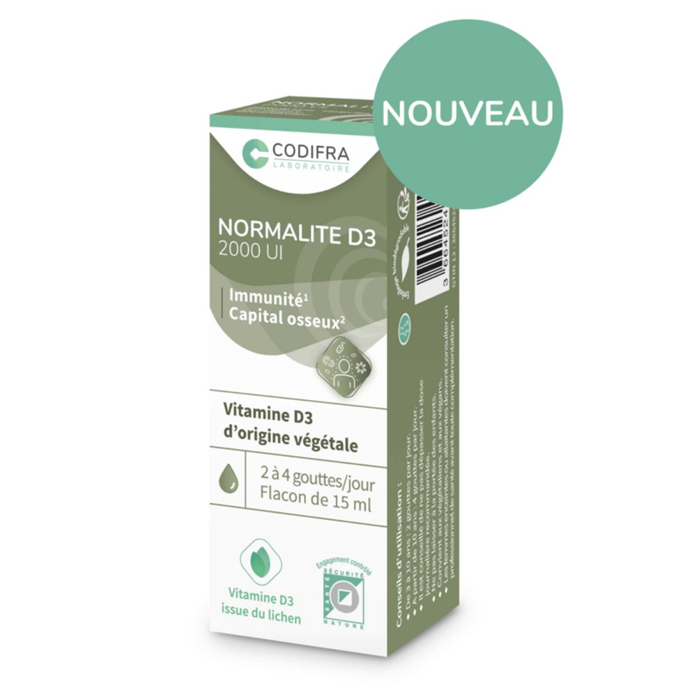 Normalite D3 2000 µi 15ml Codifra