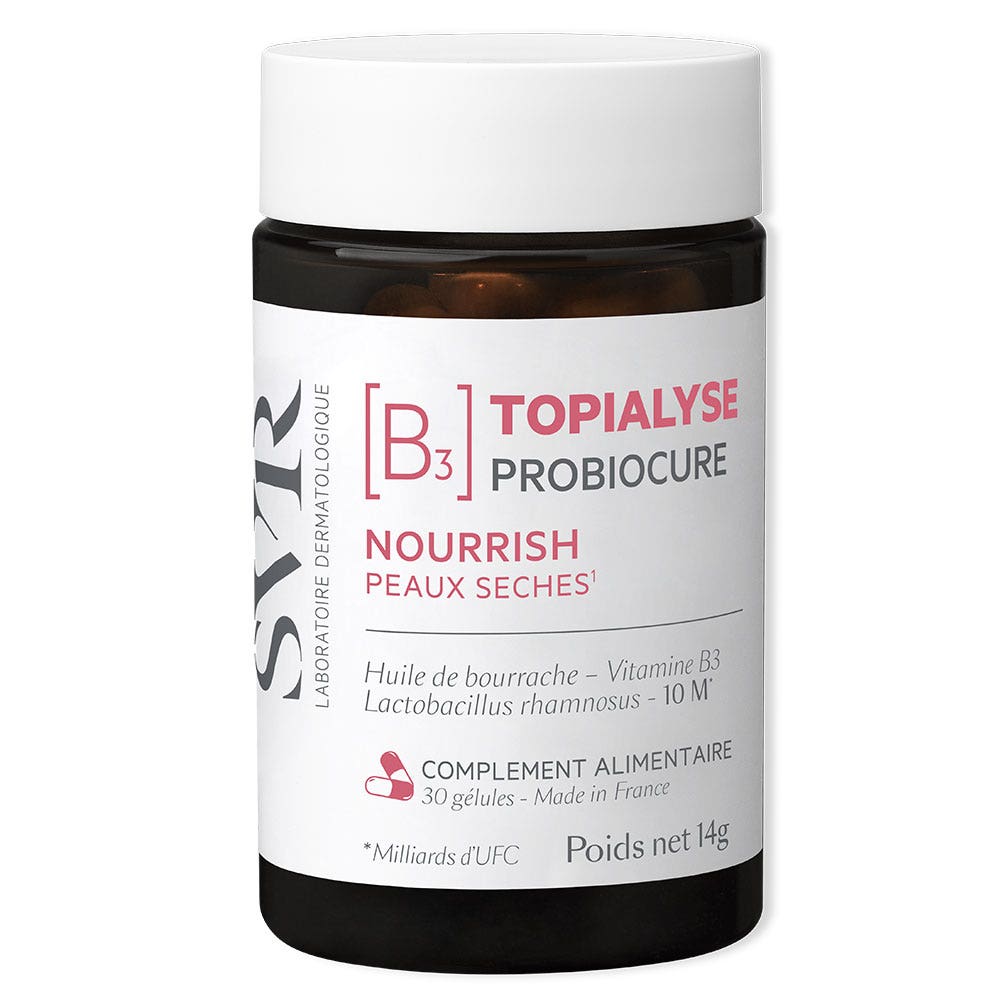 Svr Topialyse Probiocure Nourrish Peaux Sèches 30 gélules