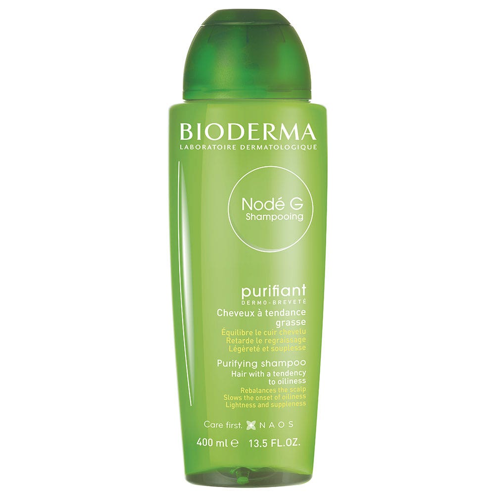Shampooing apaisant doux 400ml Node Nodé G Cuir chevelu sensible Bioderma