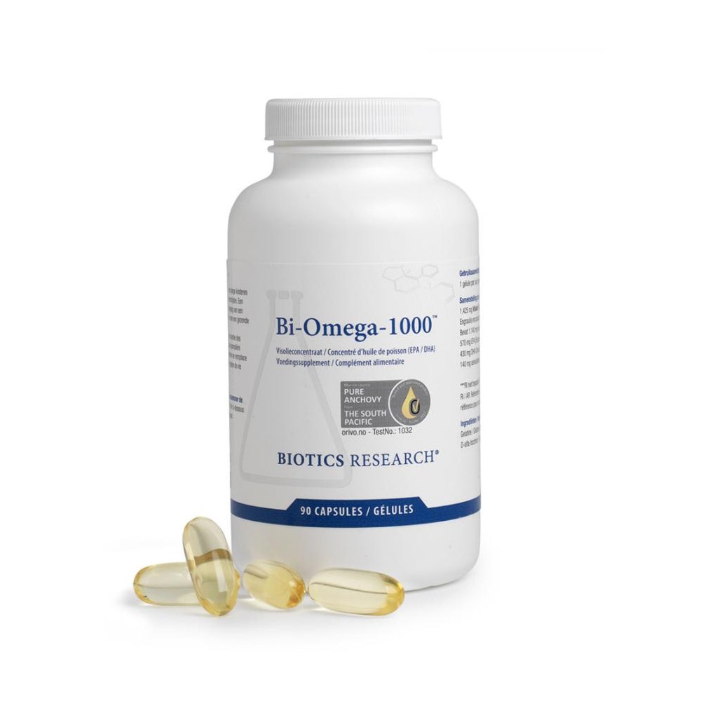 Biotics Research Bi-Omega-1000 90 Capsules