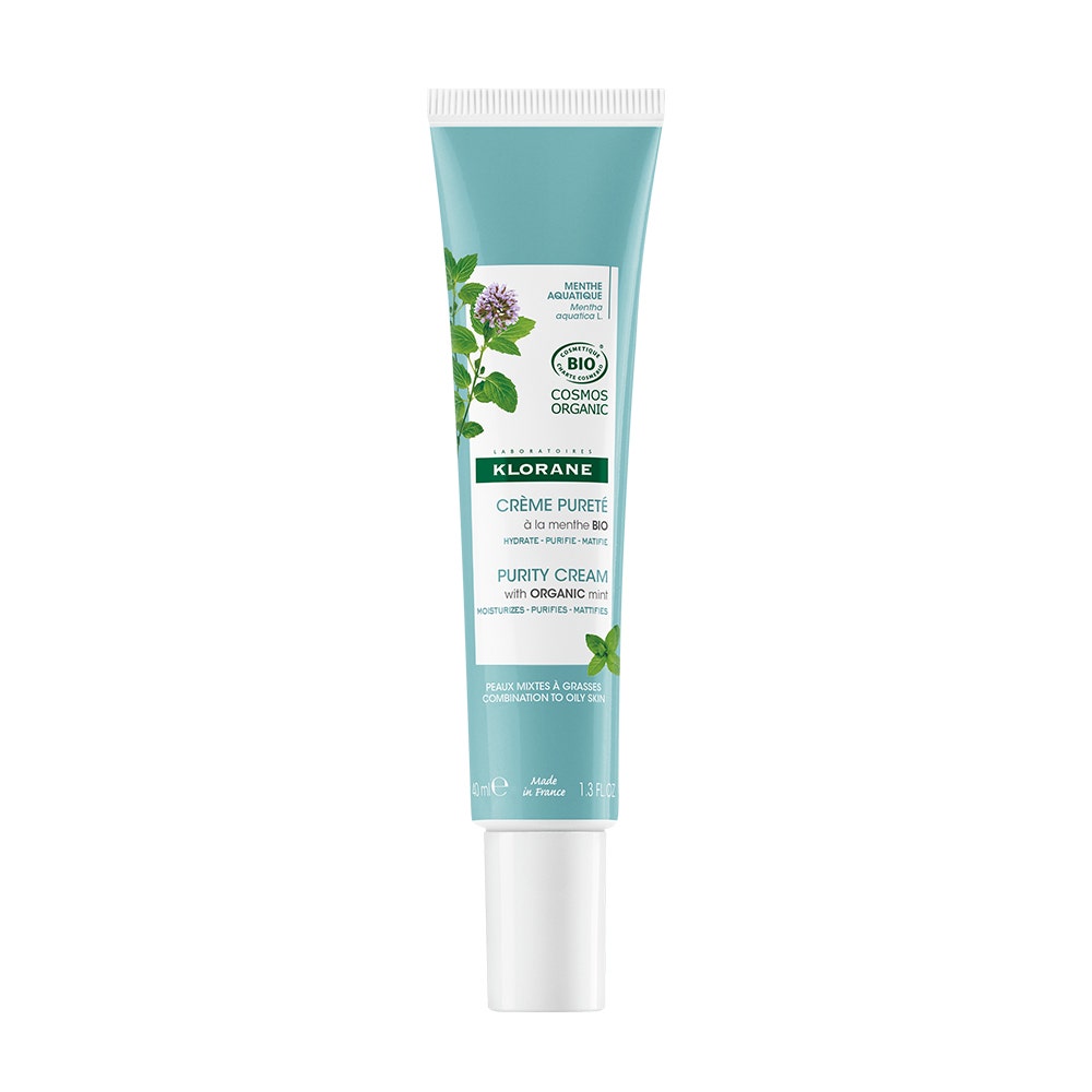 Klorane Menthe Aquatique Crème pureté Bio 40ml