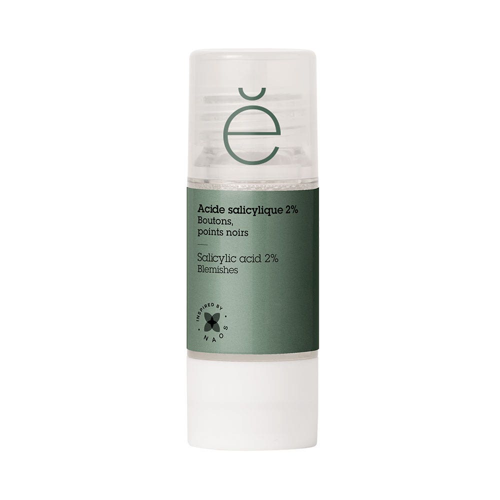 Acide Salicylique 2% boutons, points noirs 15ml Actifs Purs Etat Pur