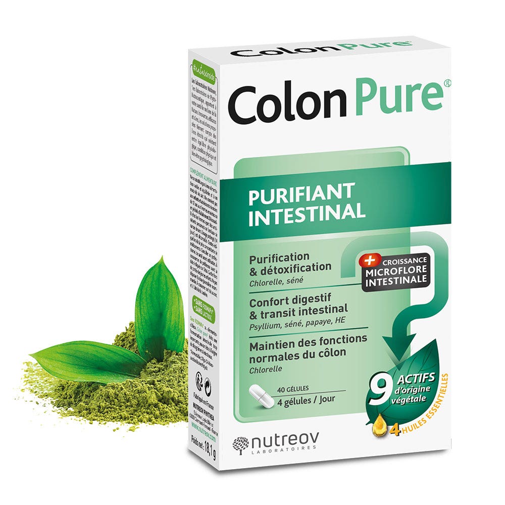 Phytea Colon Pure Purifiant Intestinal 40 Gélules