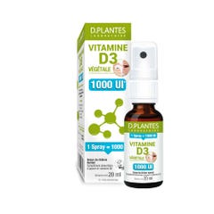 D. Plantes Vitamine D3 Végétale 1000 UI Spray 20ml