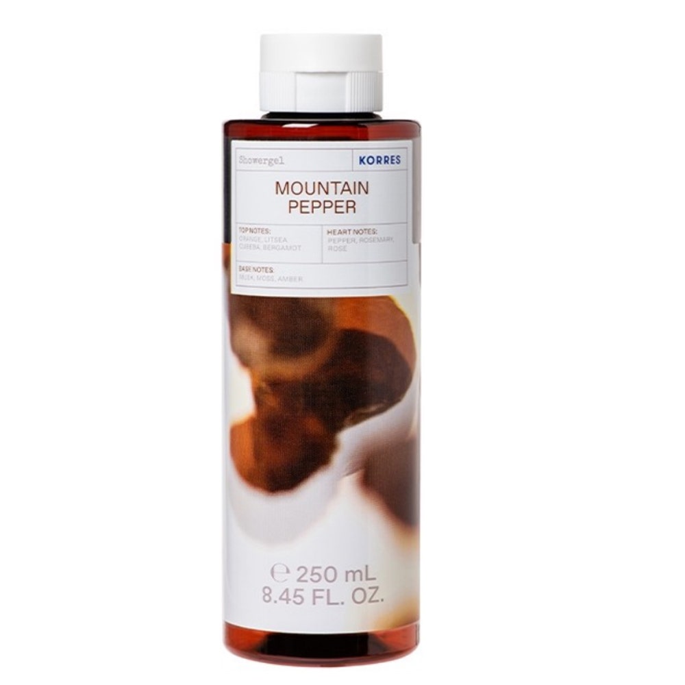 Korres Gel douche Poivre de Montagne 250ml