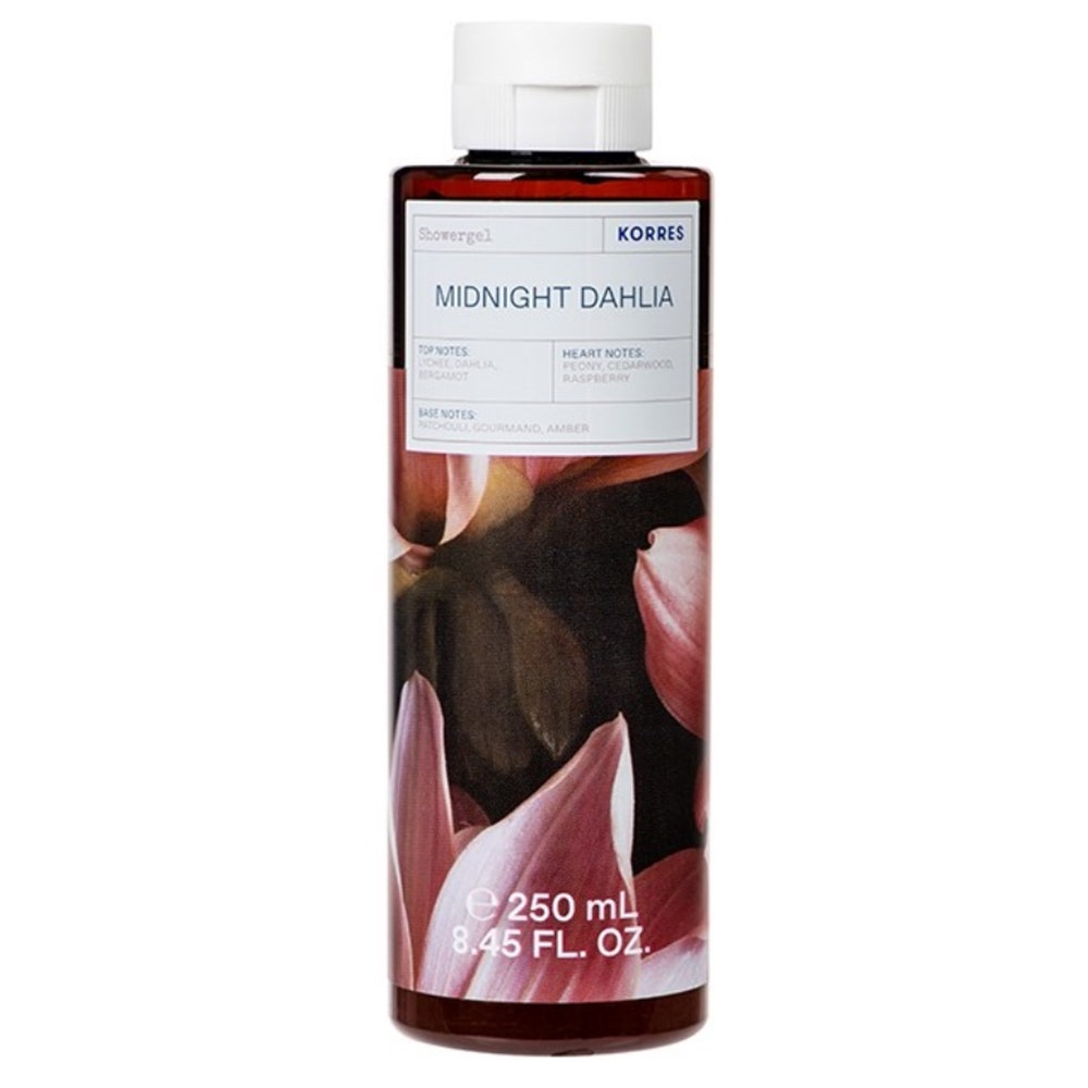 Korres Gel douche Midnight Dahlia 250ml