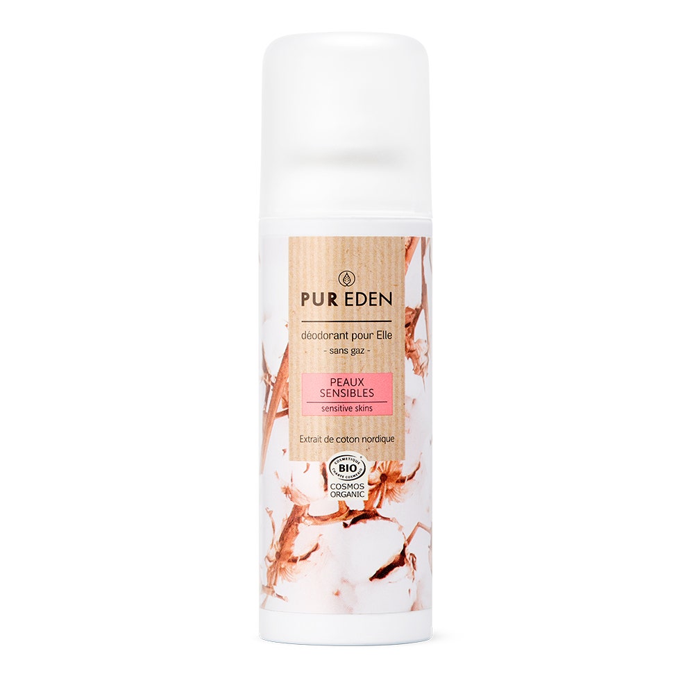 Pur Eden Déodorant Spray Pour Elle Peaux Sensibles 100ml