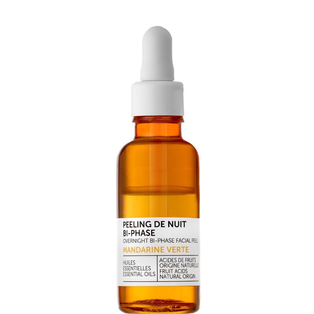 Decléor Mandarine Verte Peeling Visage Nuit Bi-phase à l'acide Glycolique 30ml
