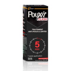 Pouxit Flash Traitement anti-poux et lentes 150ml
