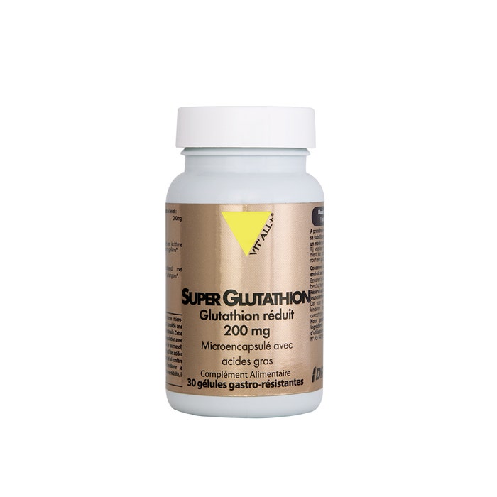 Vit'All+ Super Glutathion 200mg 30 glules - Easypara Vit'All+ Super Glutathion 200mg 30 glules - Easypara