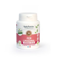 Nat&Form Fer liposomal x60 gélules végétales
