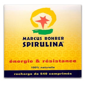 Marcus Rohrer Spirulina Energie & Resistance 540 Comprimes