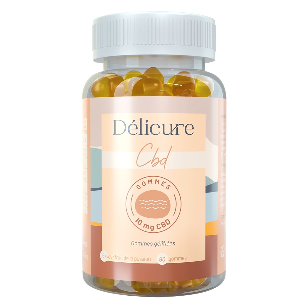 Delicure CBD Gummies 60 Gummies
