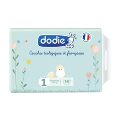 Dodie Couches écologiques et françaises Taille 1 x56
