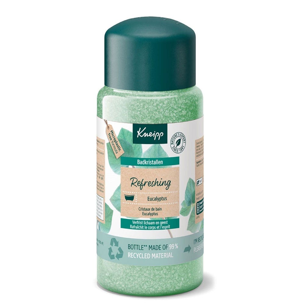Kneipp Refreshing Cristaux De Sel Pour Le bain Eucalyptus 600g