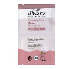 Alviana Masque Blossom Glow Magnolia Bio Peaux sèches 2x7.5ml