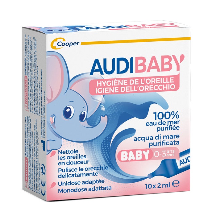Audispray Audi Baby Hygiene De L'oreille 10x2ml