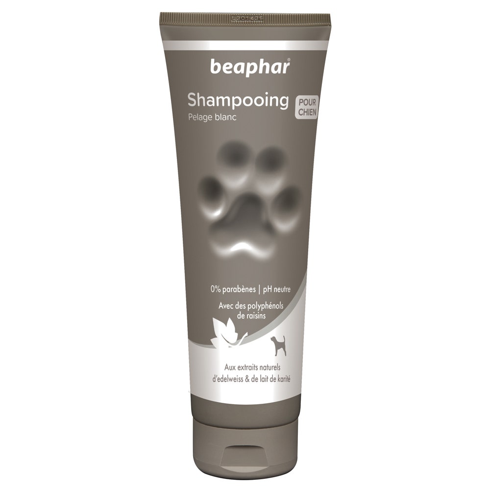 Beaphar Shampooing Pour Chien Pelage Blanc 250ml