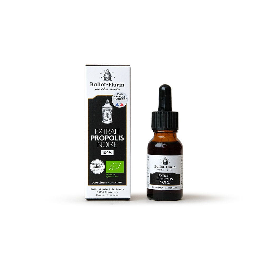 Ballot-Flurin Extrait De Propolis Noire Bio 15ml