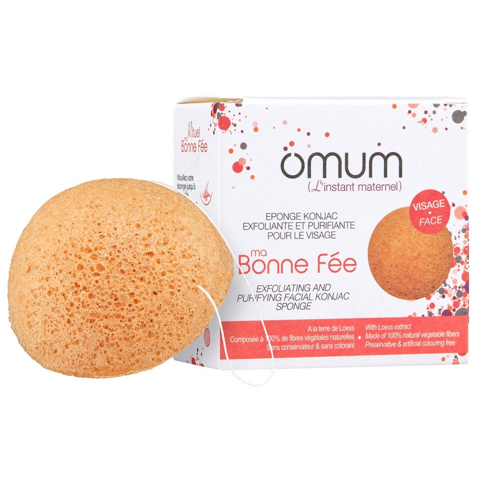 Omum Ma Bonne Fee Eponge Konjac Visage