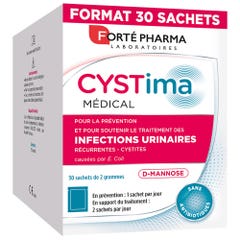 Forté Pharma Cystima Infections Urinaires D-Mannose 30 sachets