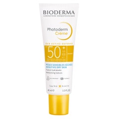 Bioderma Photoderm Crème invisible SPF50+ Peaux sensibles sèches 40ml