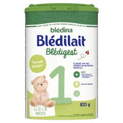 Blédina Blédilait Blédigest 1er âge de 0 à 6 mois 820g - Blédina 820g