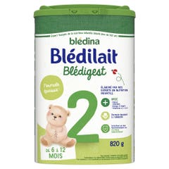 Blédina Blédilait Blédigest 2ème âge 6 à 12 mois 820g Blédina 820g