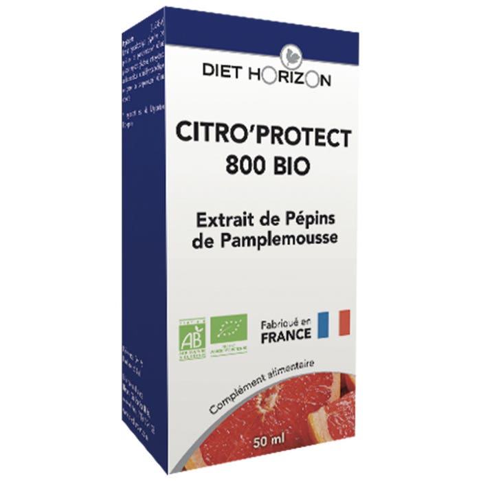 Diet Horizon Citro'protect 800 Bio Extrait De Pepins De Pamplemousse 50ml