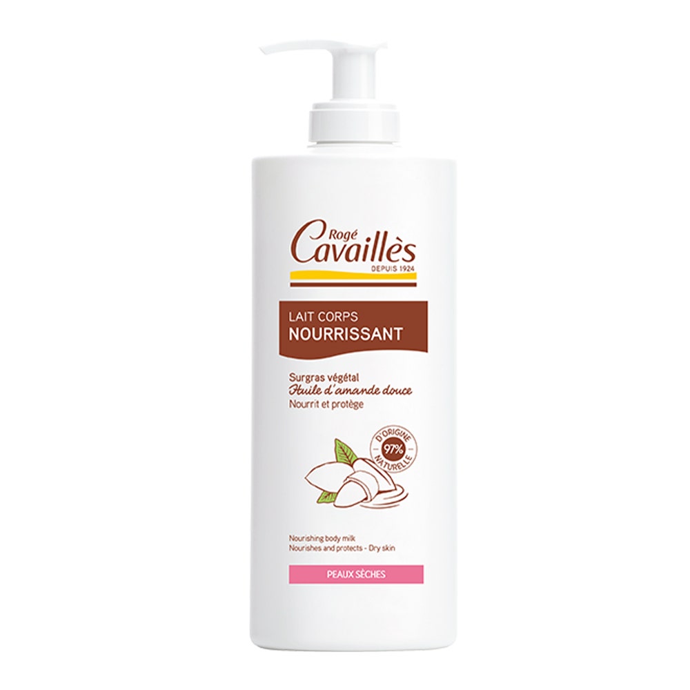 Rogé Cavaillès Lait Corps Nourrissant Nutrissance Peaux Seches 400ml