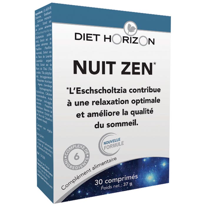 Nuit Zen 30 Comprimes Diet Horizon