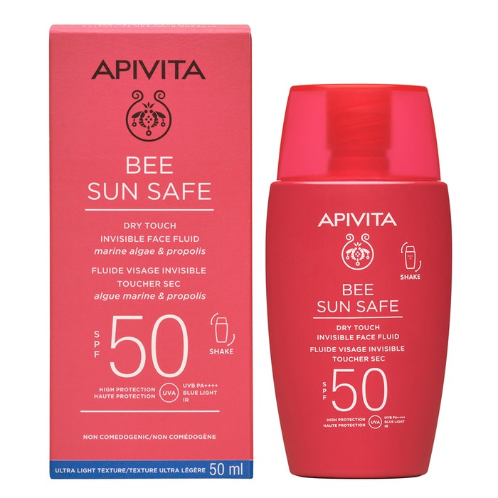Apivita Bee Sun Safe Fluide visage invisible SPF50 50ml