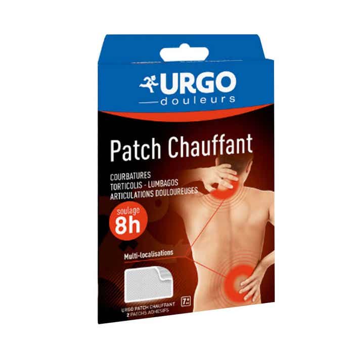 Urgo Patch Chauffant Decontractant 8h 2 patchs
