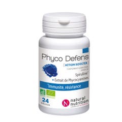 Natural Nutrition Phyco Defens Bio 24 gélules
